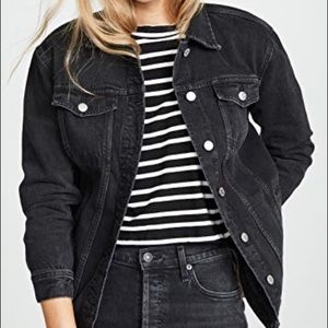 Madewell Oversized Jean Jacket in Lunar Wash XS